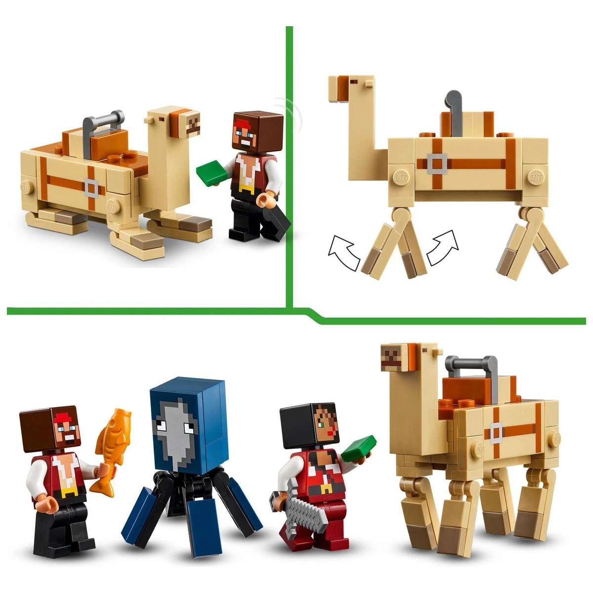 LEGO Minecraft The Pirate Ship Voyage Building Toy Set 21259