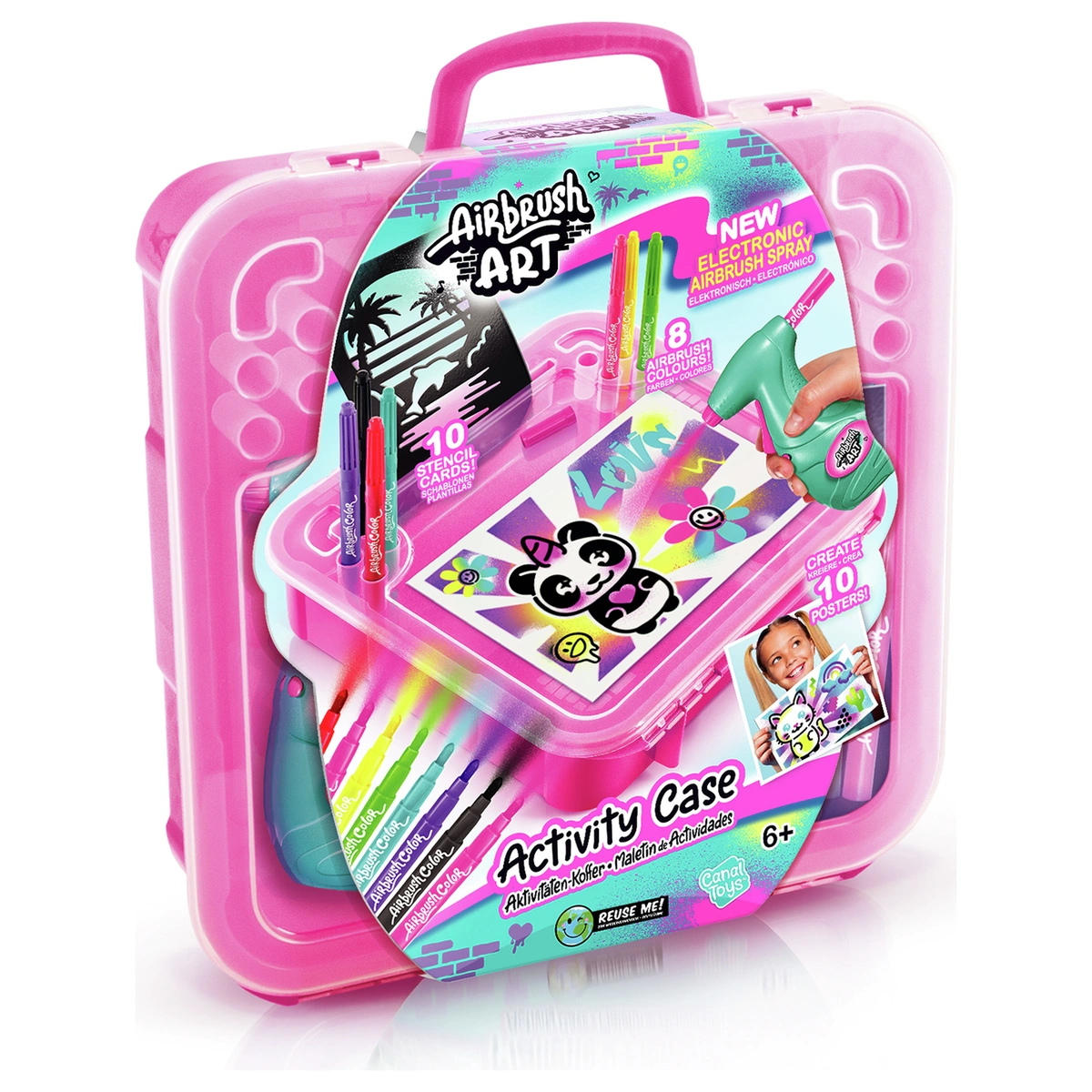 Airbrush Art Activity Case