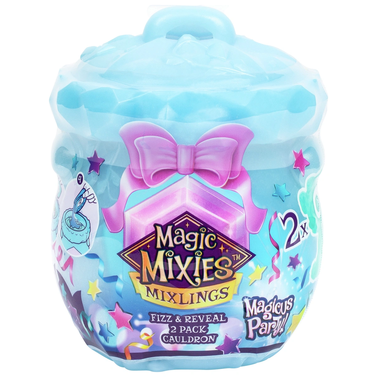 Magic Mixies Mixlings Collectors Fizz & Reveal 2 Pc Cauldron