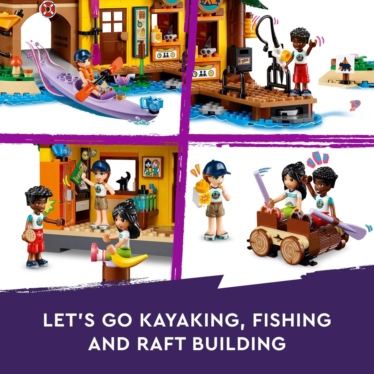 LEGO Friends Adventure Camp Water Sports Toy Set 42626