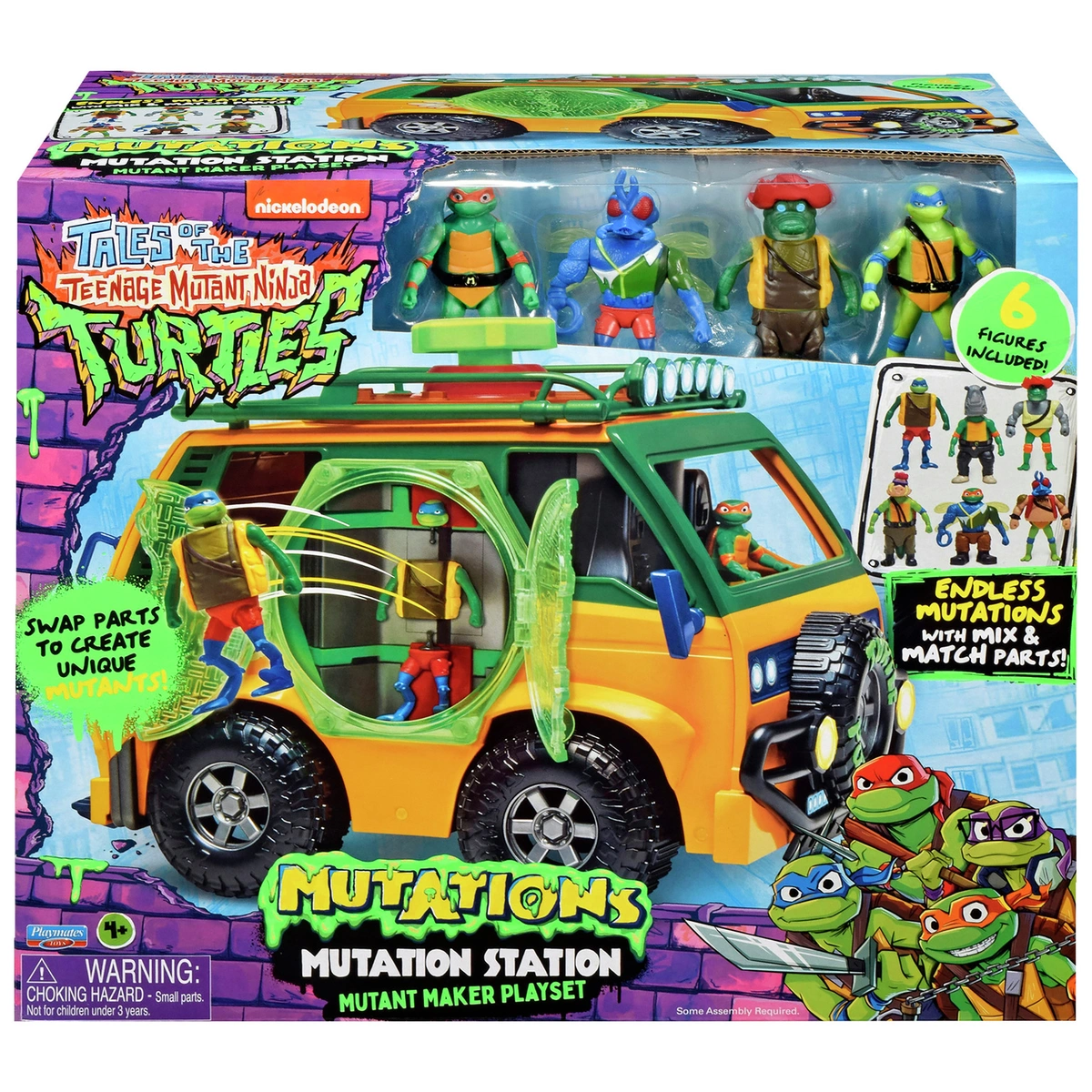 Teenage Mutant Ninja Turtles Mutation Station Van