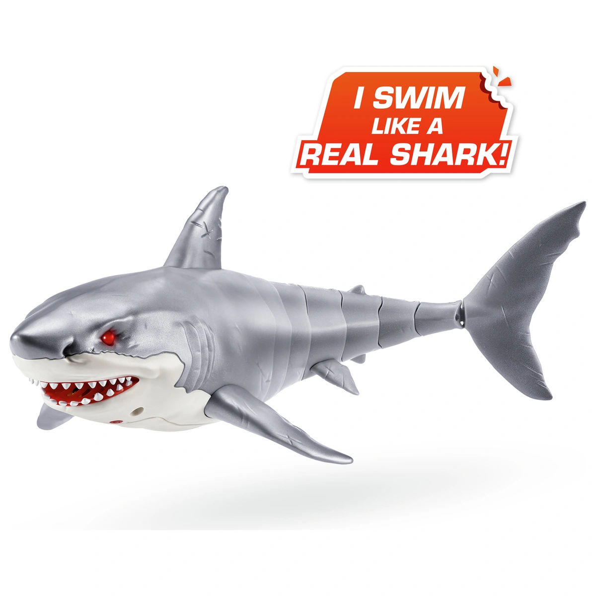 Robo Alive White Shark Attack Toy