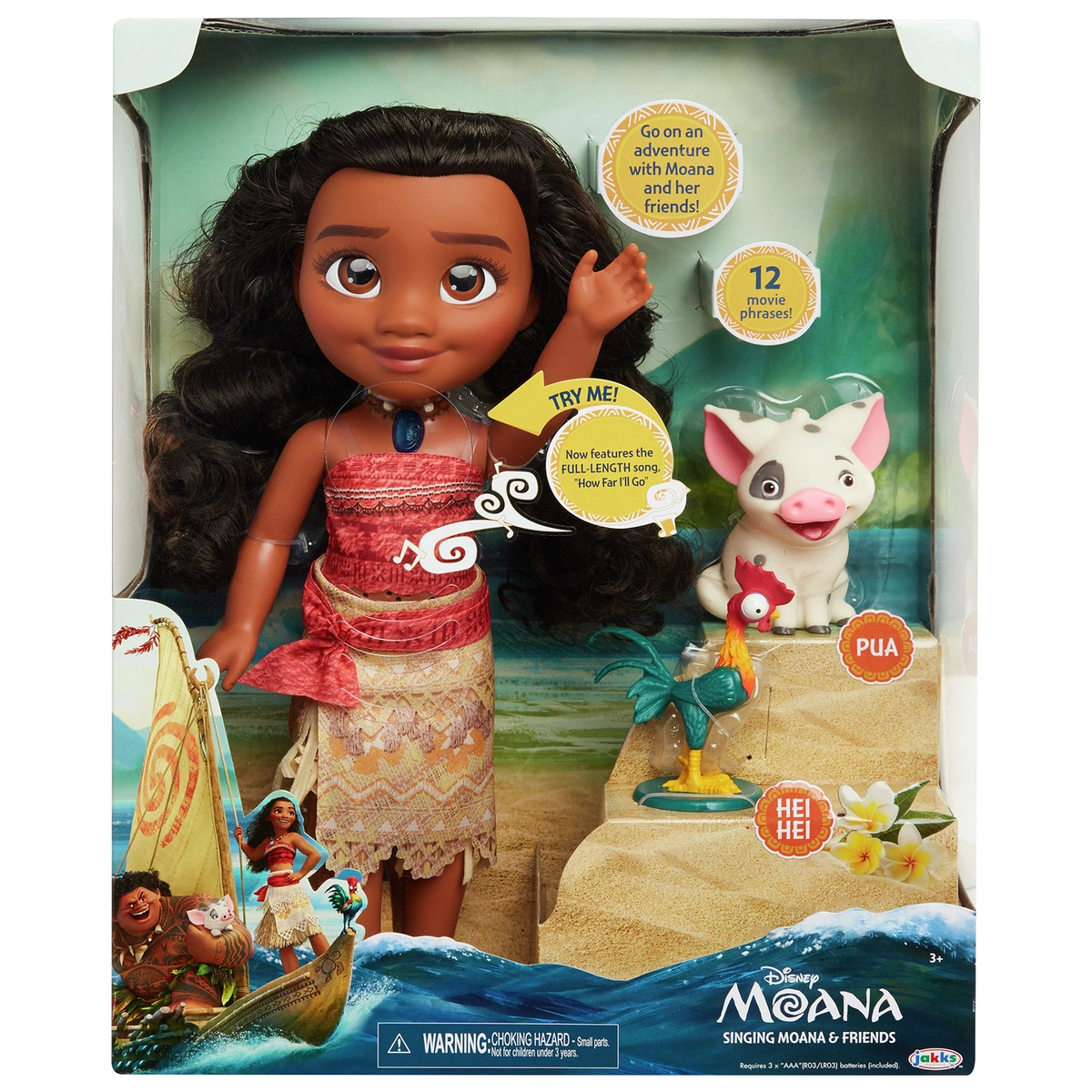 Disney Princess Singing Moana Feature Doll - 15inch/38cm