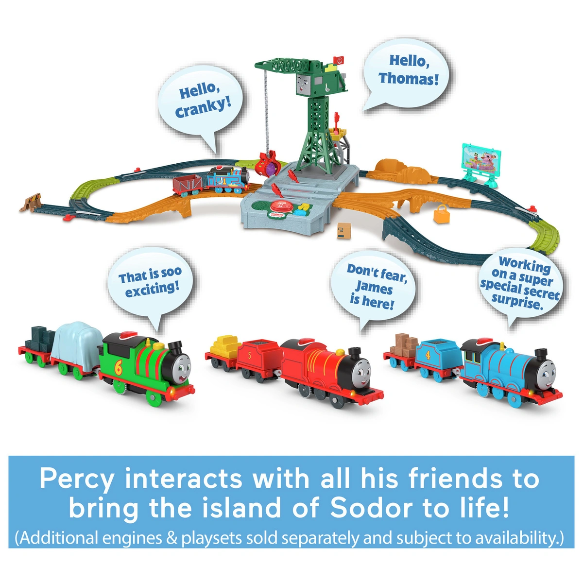 Thomas & Friends - Talking Percy Motorised Engine