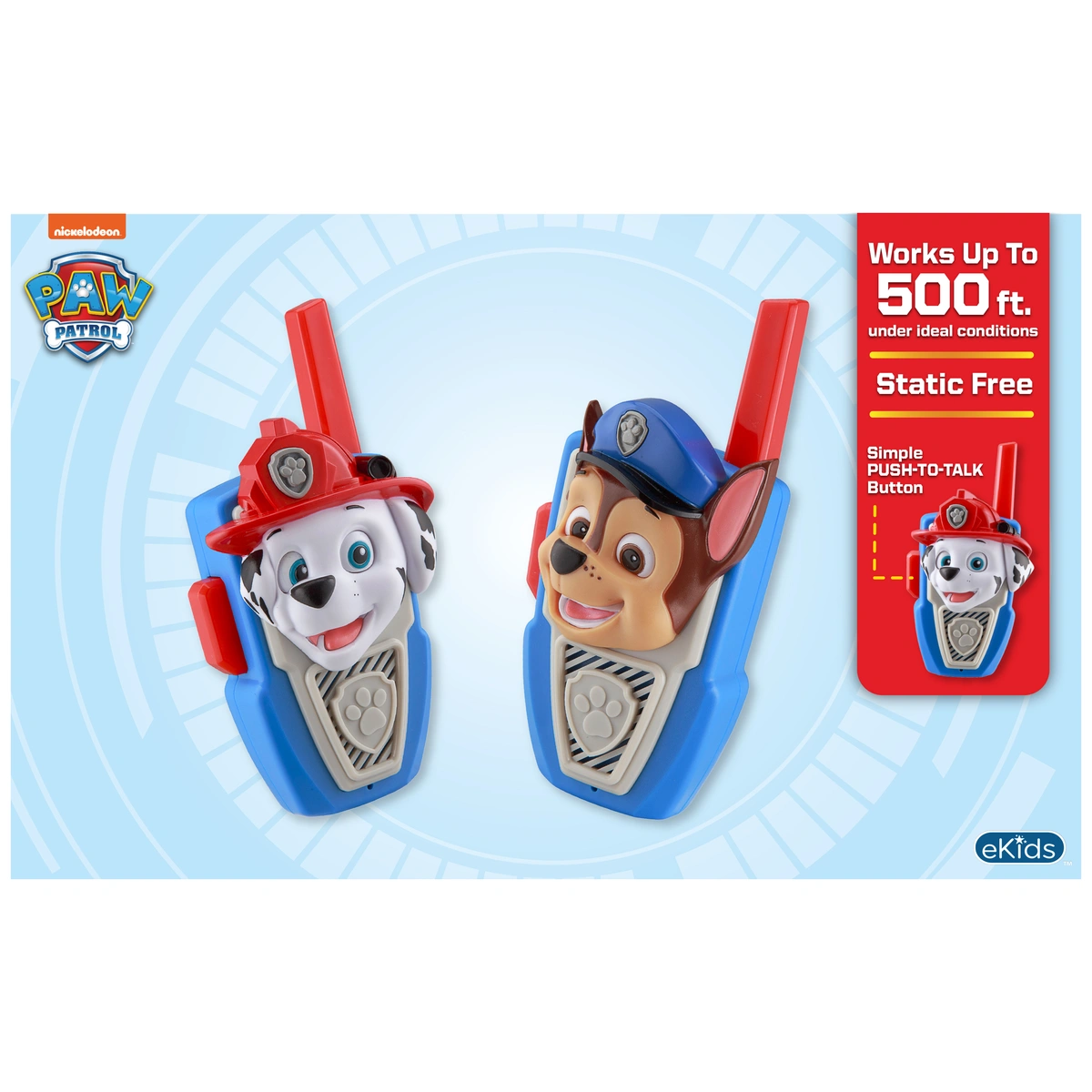 PAW Patrol Walkie Talkies Chase and Marshall