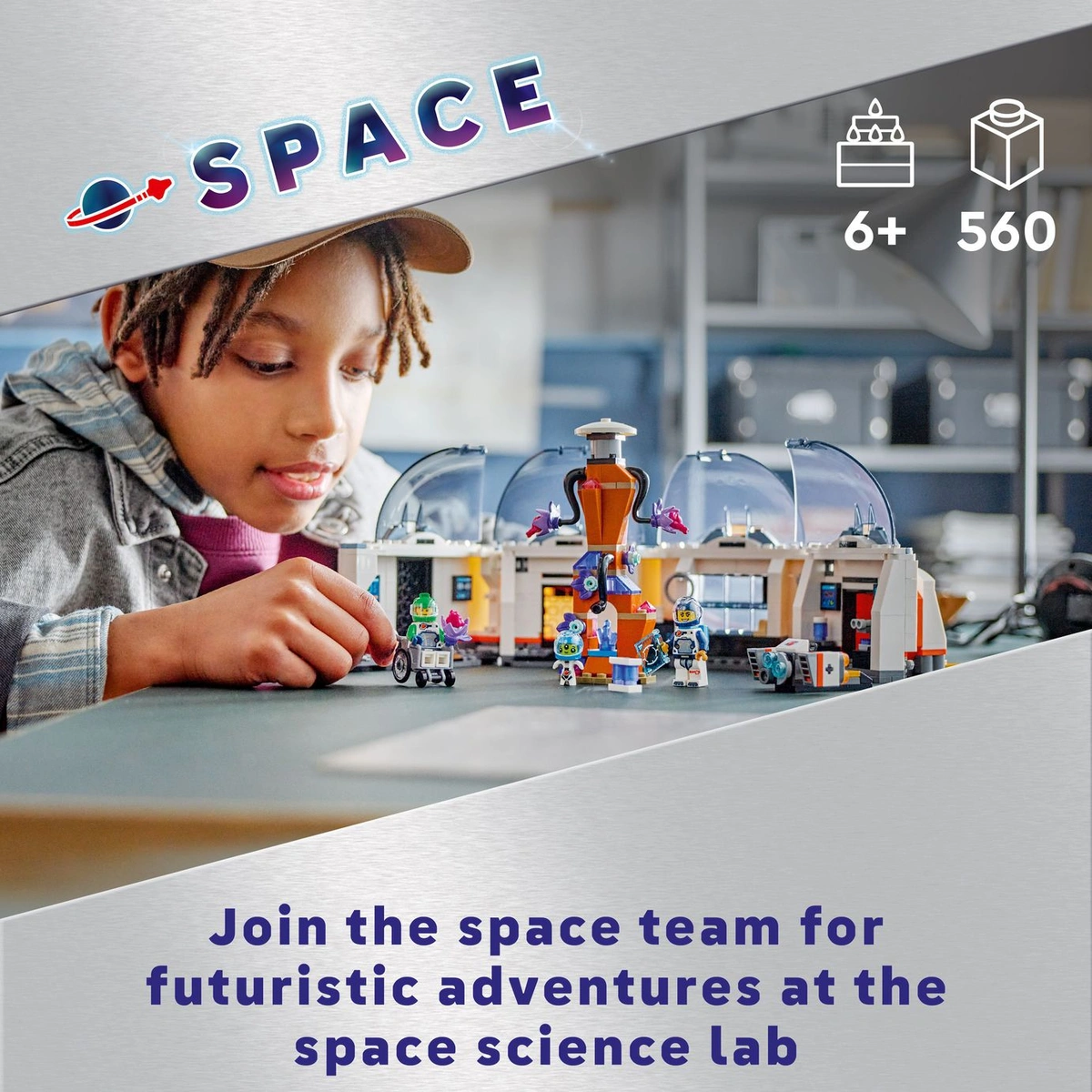 LEGO City Space Science Lab Exploration Toy Playset 60439