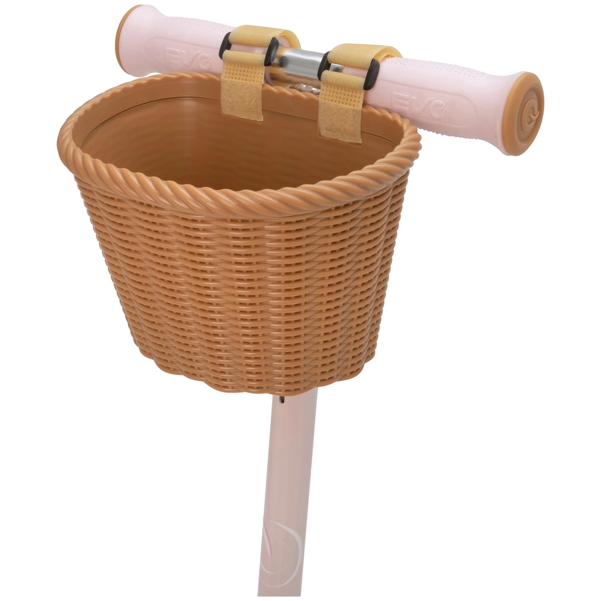 EVO Mini Cruiser 3 Wheel Scooter with Basket - Pink Pastel