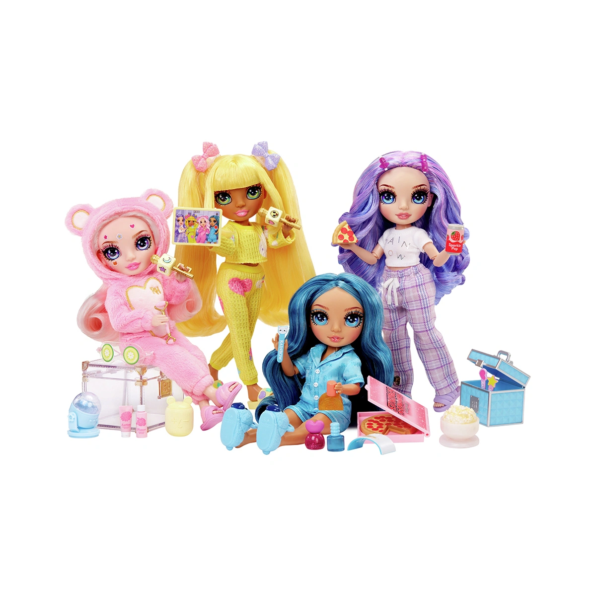 Rainbow High Junior Violet High PJ Party Doll - 22cm