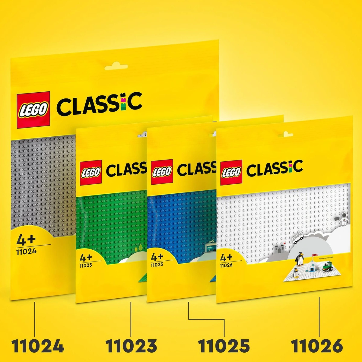 LEGO Classic Blue Baseplate 32x32 Building Board 11025