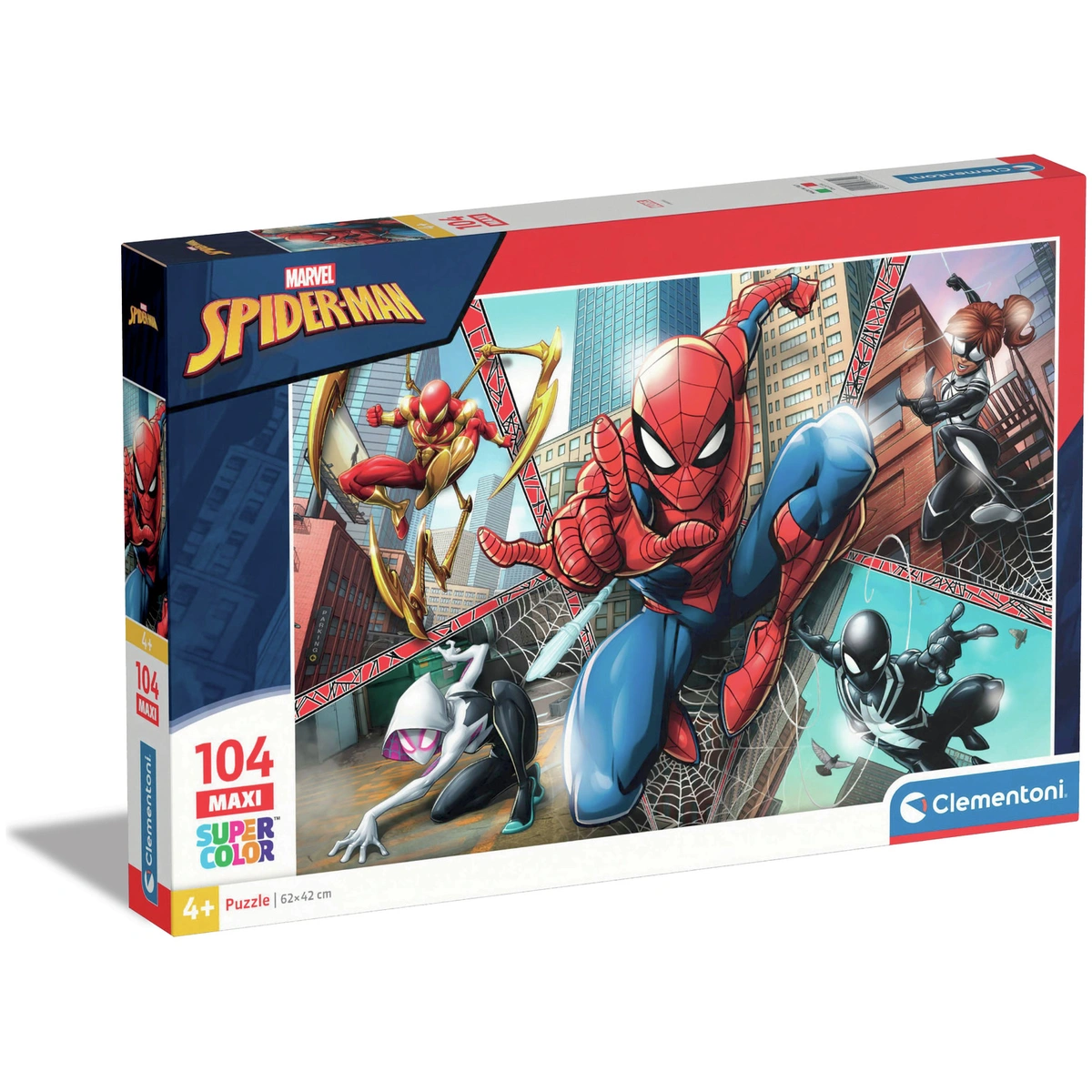 Clementoni Marvel Spider-Man Maxi 104 Piece Jigsaw Puzzle