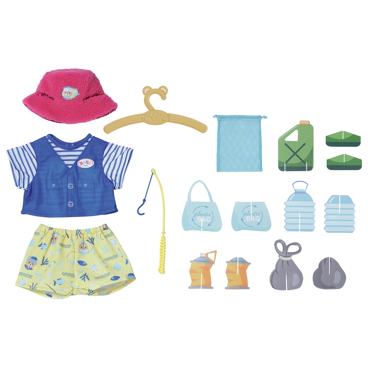 BABY born Bear Fisherman Dolls Outfit