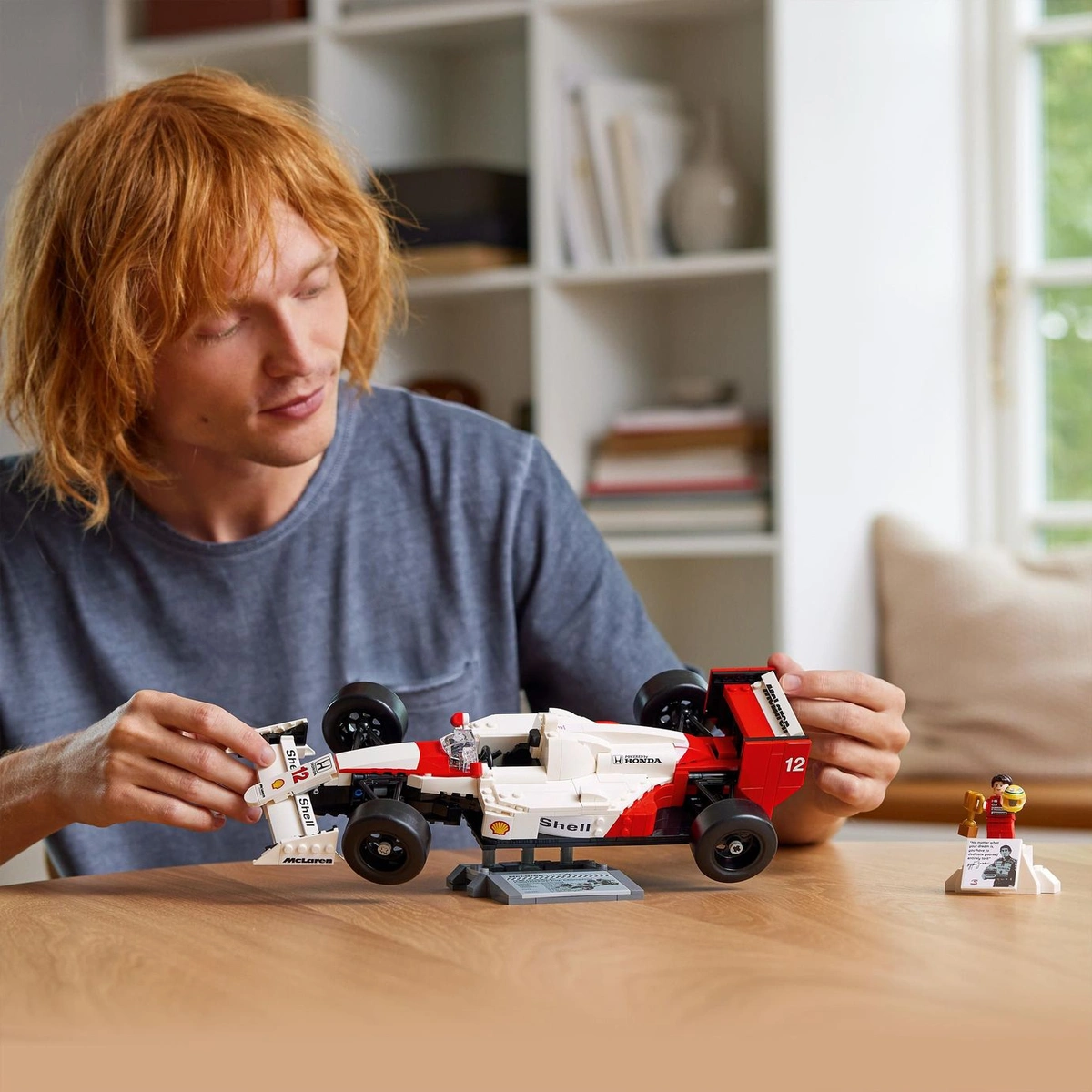 LEGO Icons McLaren MP4/4 & Ayrton Senna Set for Adults 10330