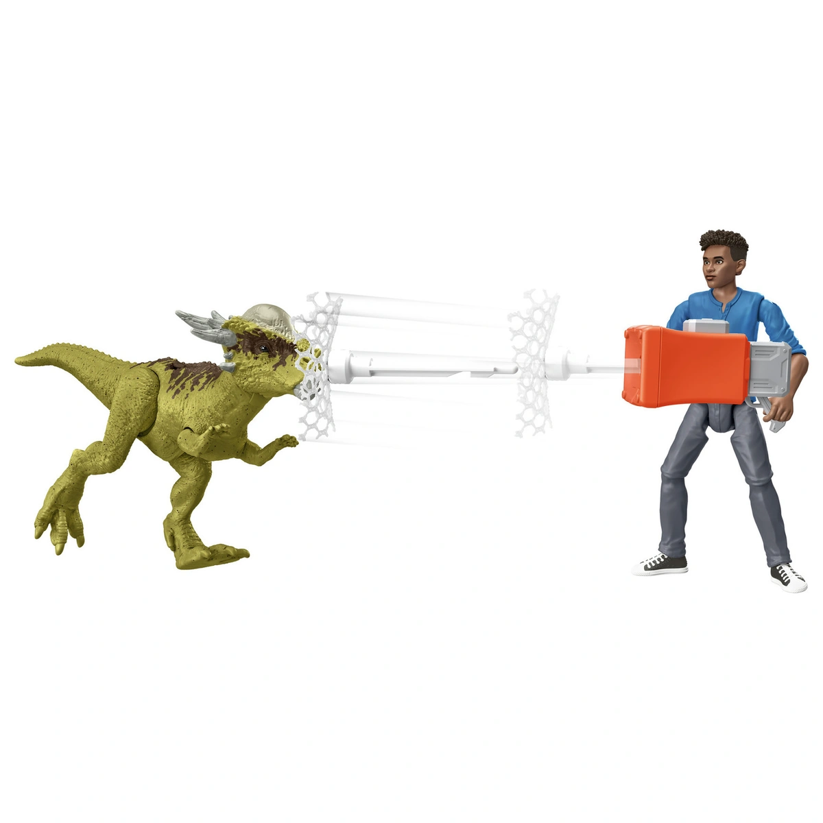 Jurassic World: Chaos Theory Darius Figure & Dinosaurs Pack