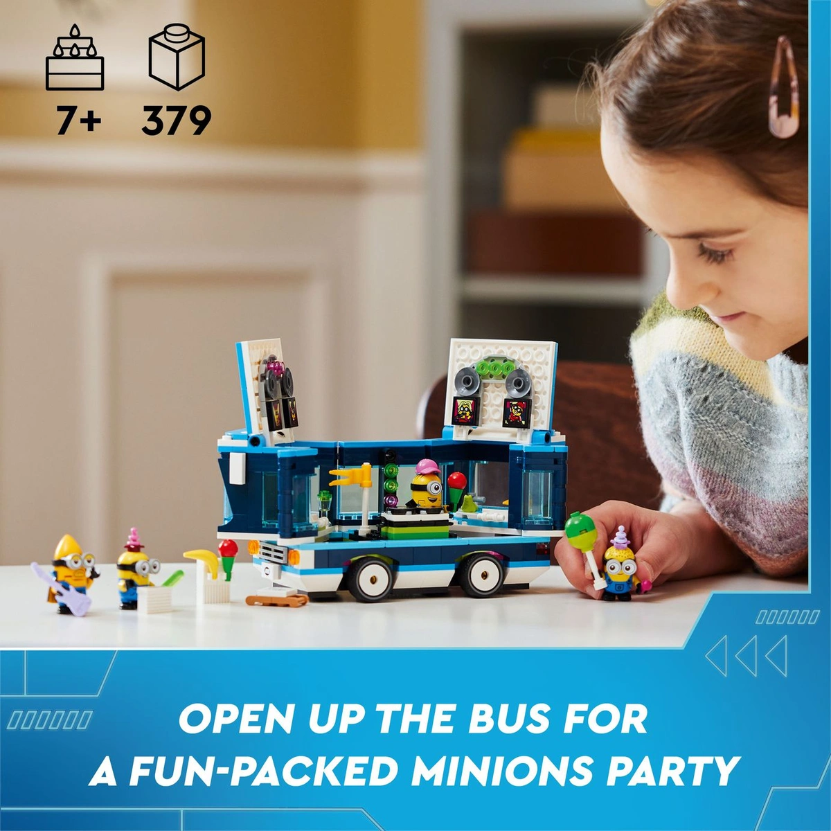 LEGO Despicable Me Minions' Music Party Bus Toy Set 75581