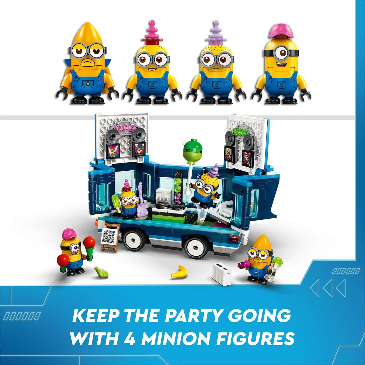LEGO Despicable Me Minions' Music Party Bus Toy Set 75581