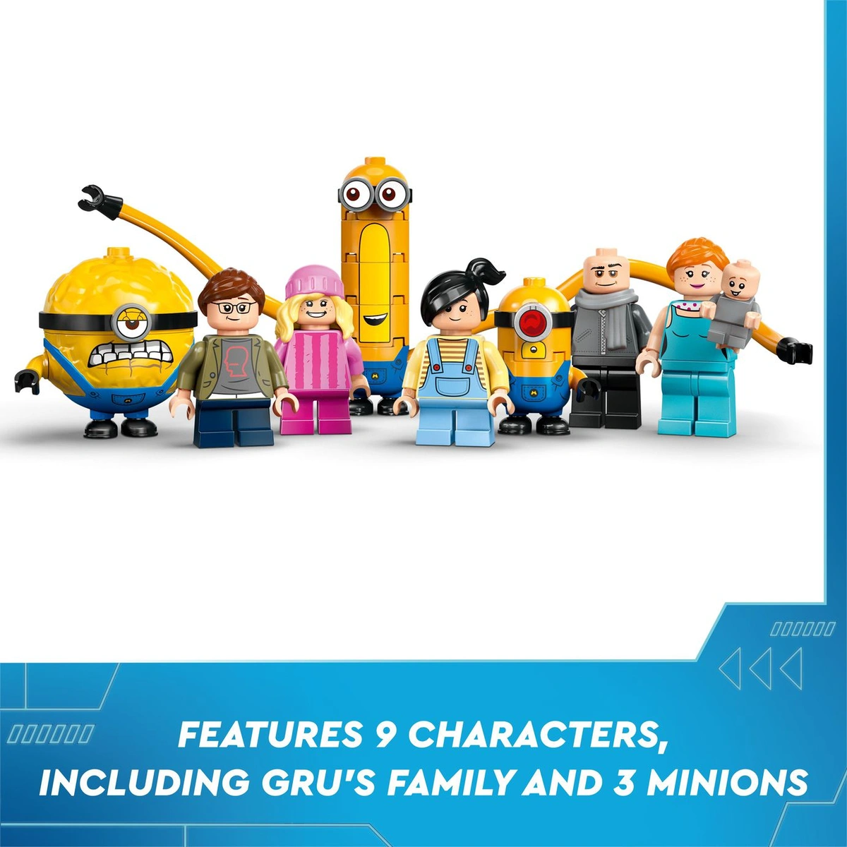 LEGO Despicable Me Minions and Gru's Family Mansion 75583