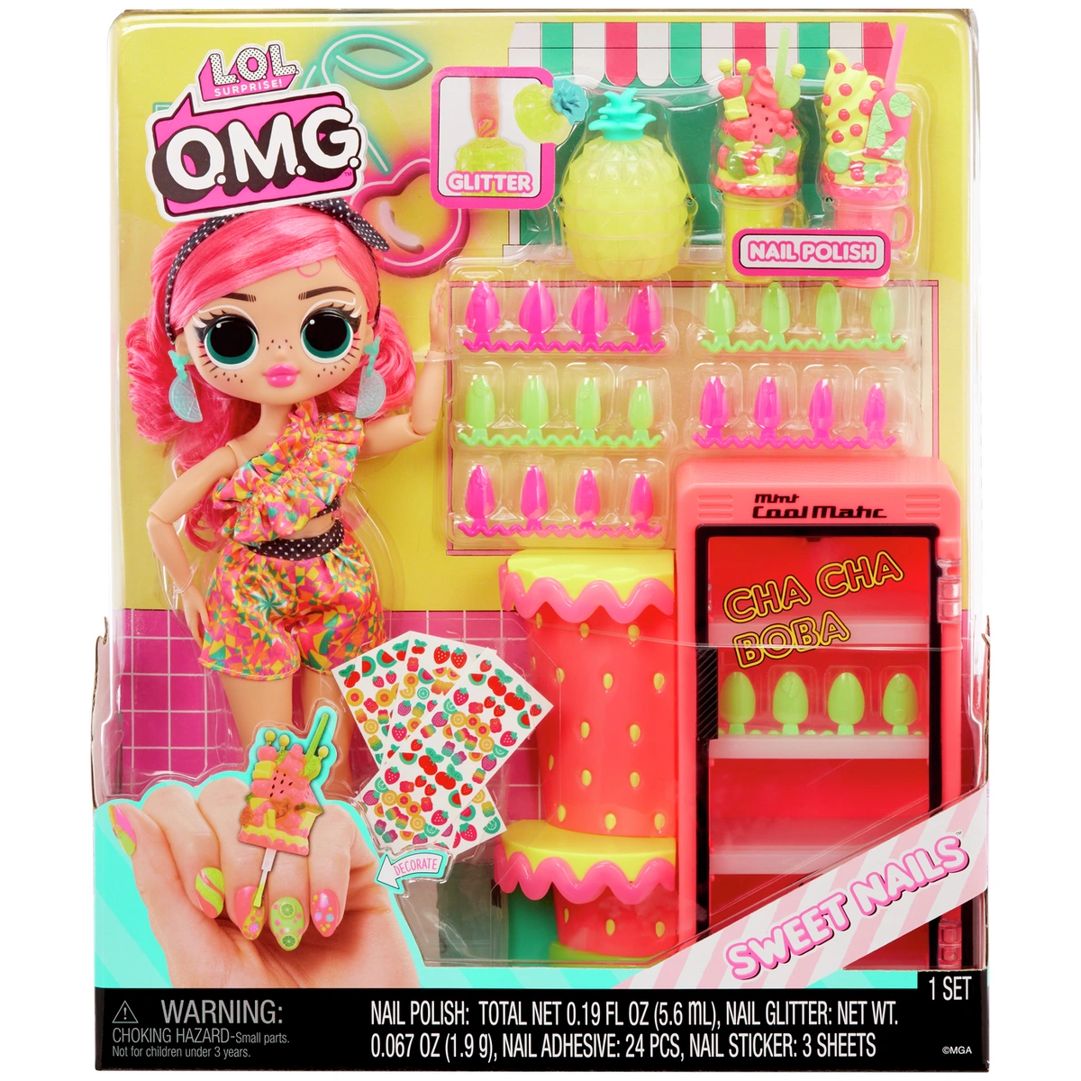LOL Surprise OMG Sweet Nails – Pinky Pops Fruit Shop