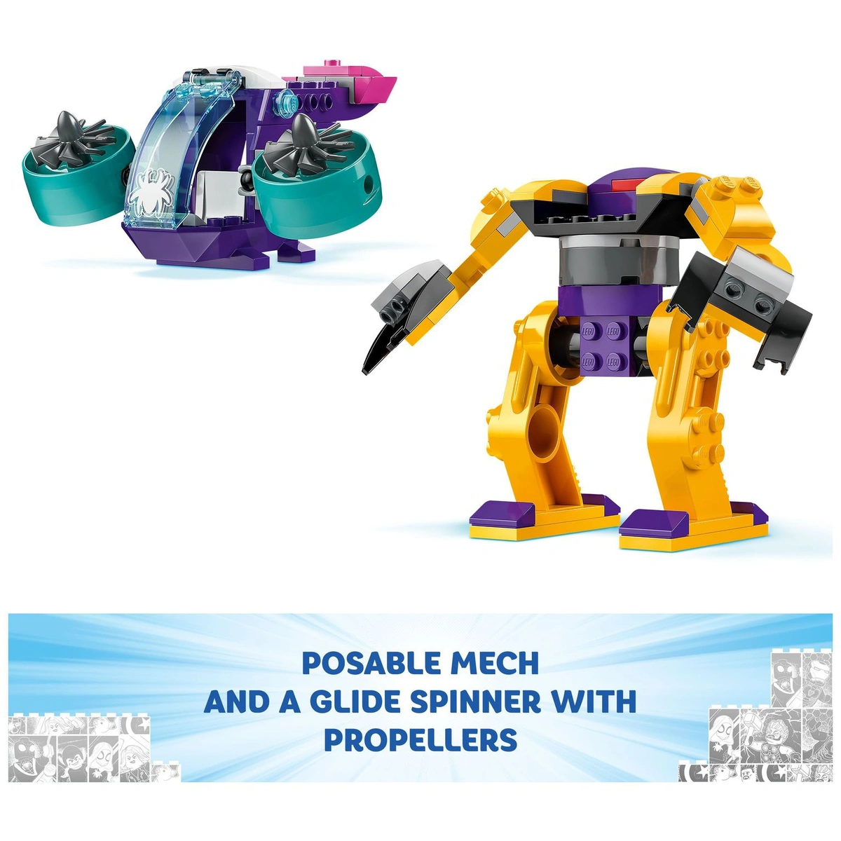 LEGO Marvel Spidey & Friends Web Spinner Headquarters 10794