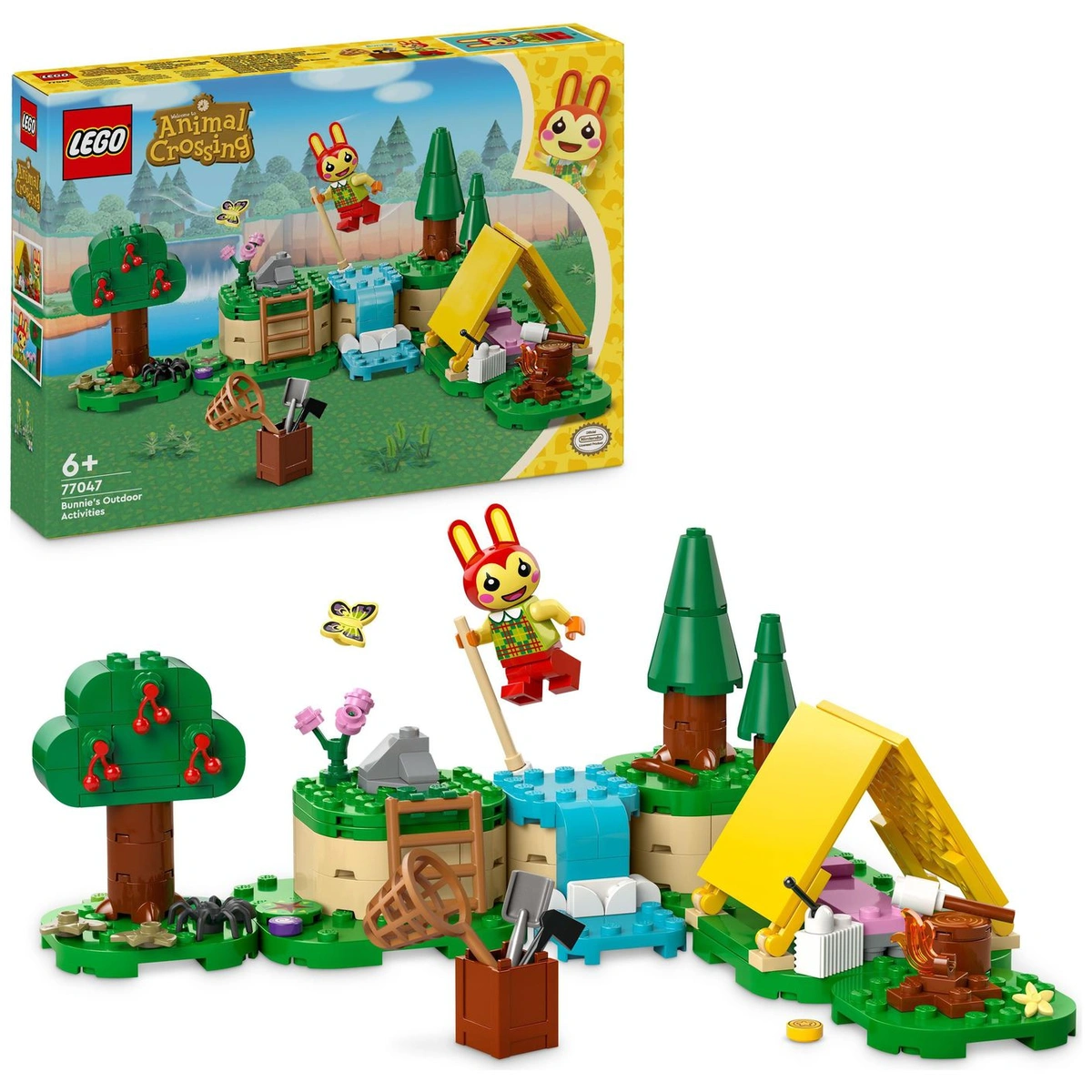 LEGO Animal Crossing Bunnie's Outdoor Activities Set 77047