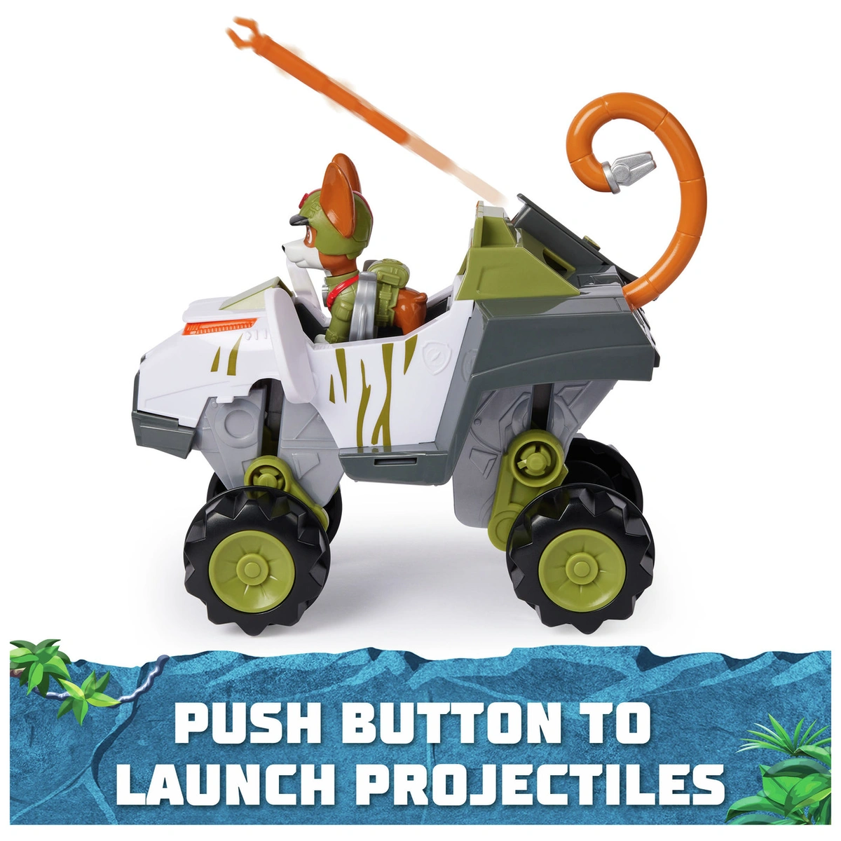 PAW Patrol Jungle Theme Tracker Vehicle