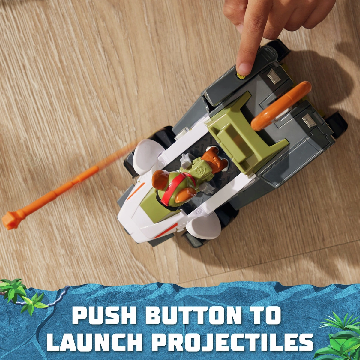 PAW Patrol Jungle Theme Tracker Vehicle
