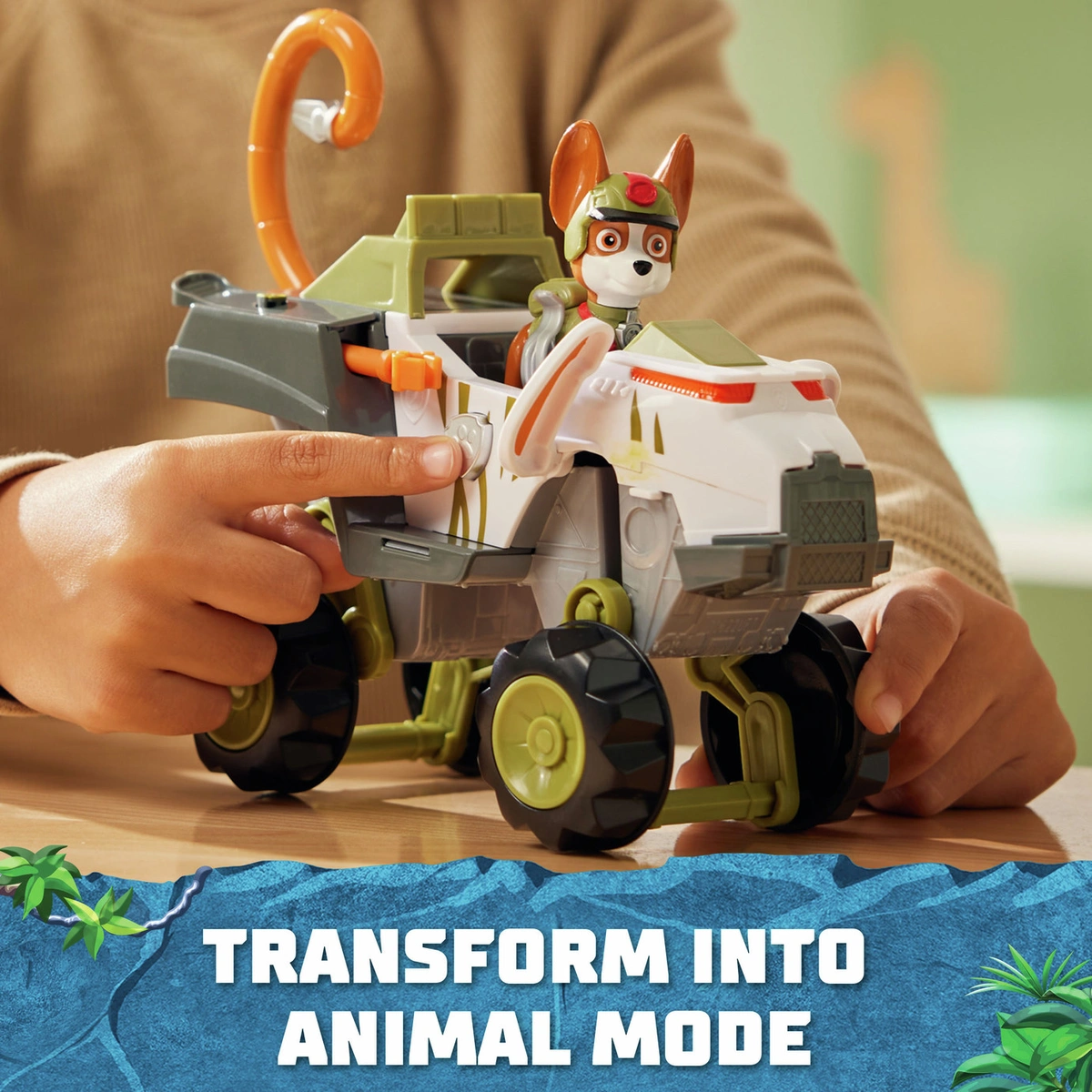 PAW Patrol Jungle Theme Tracker Vehicle