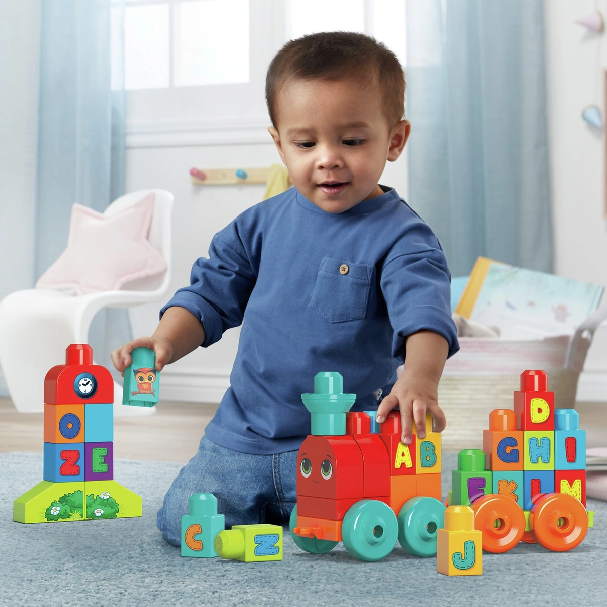 Mega Bloks ABC Learning Train