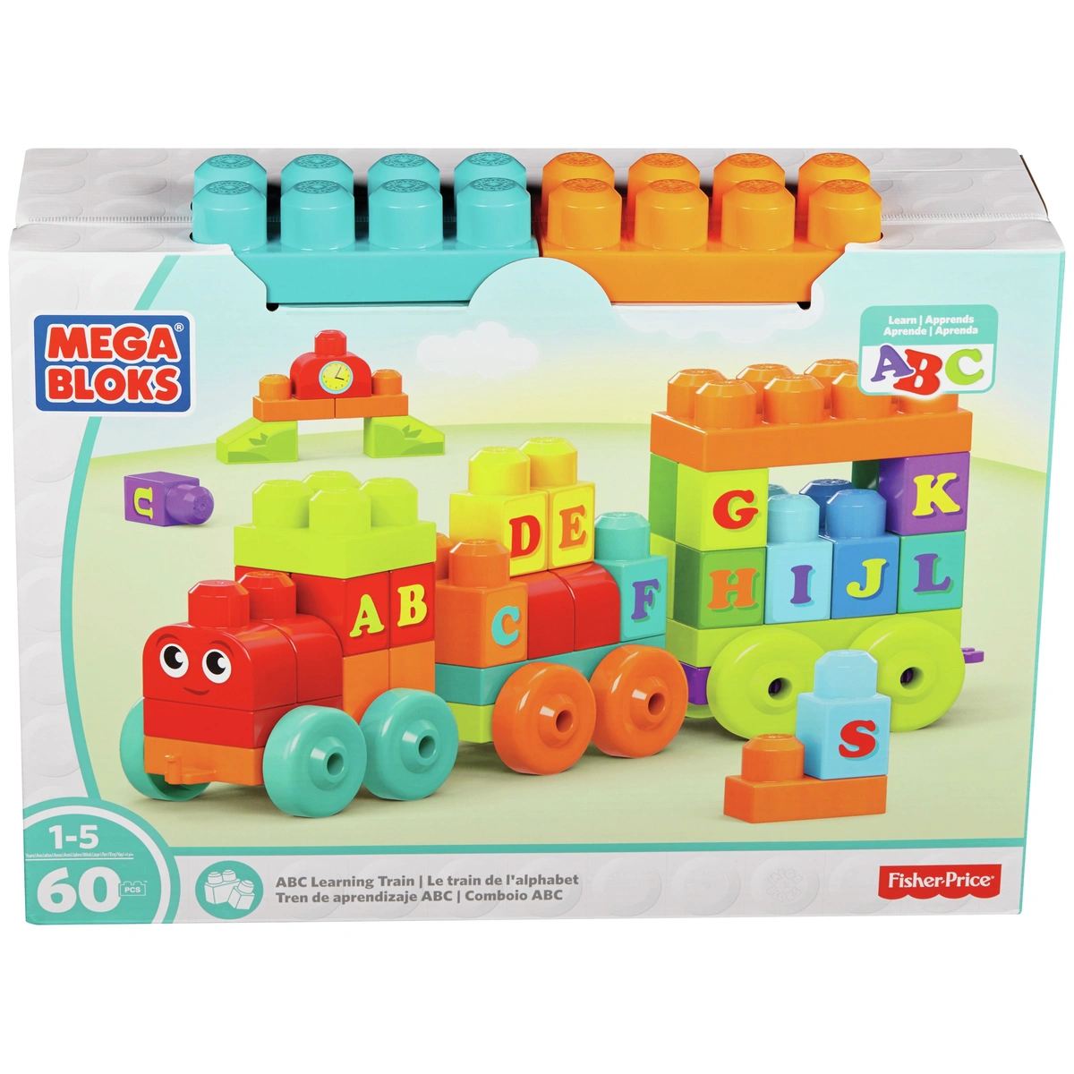 Mega Bloks ABC Learning Train