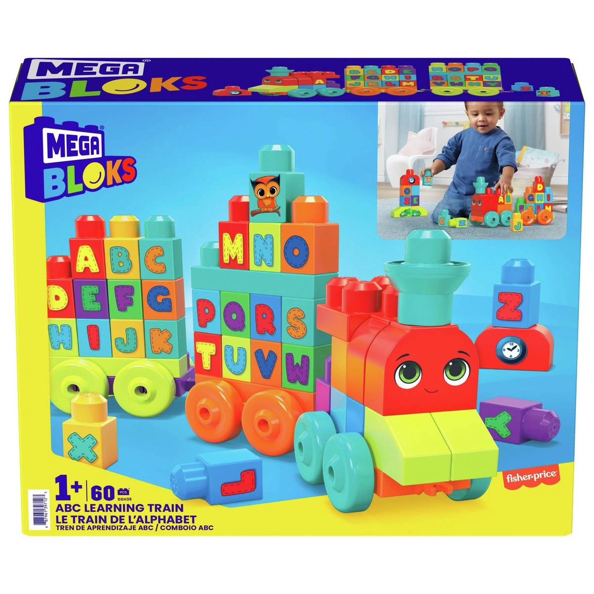 Mega Bloks ABC Learning Train