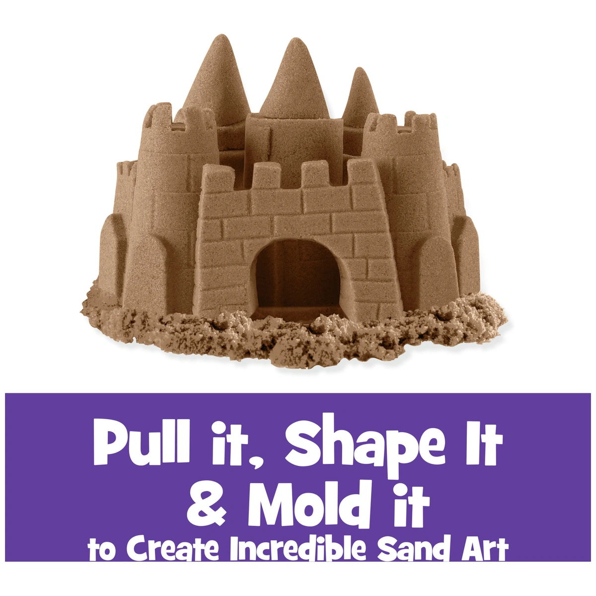 Kinetic Sand Brown 907g Bag
