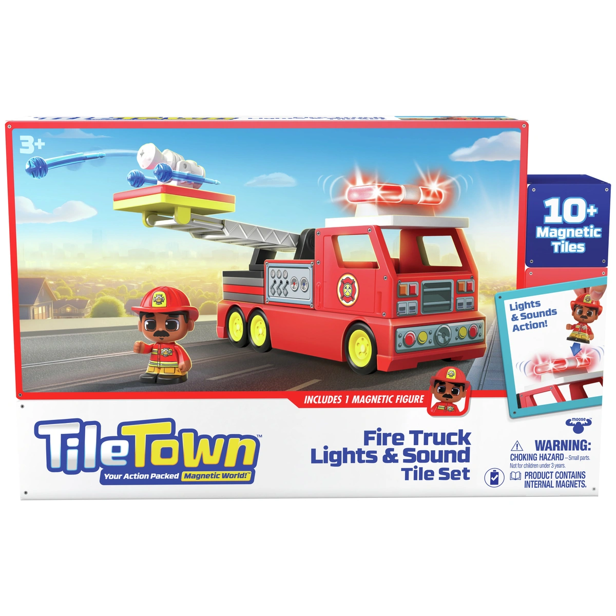 Tile Town Fire Truck Set