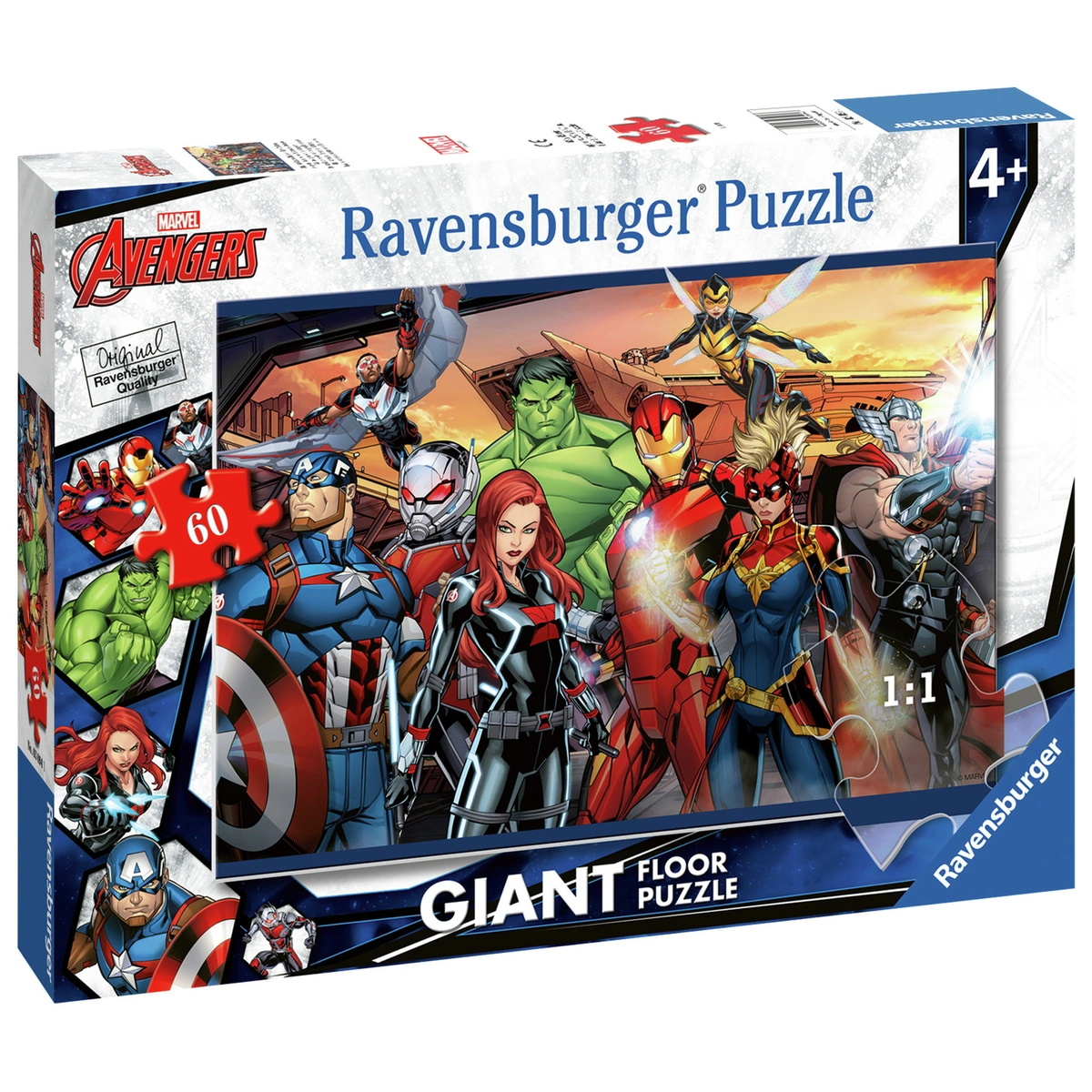 Ravensburger Avengers 60 Piece Giant Floor Puzzle