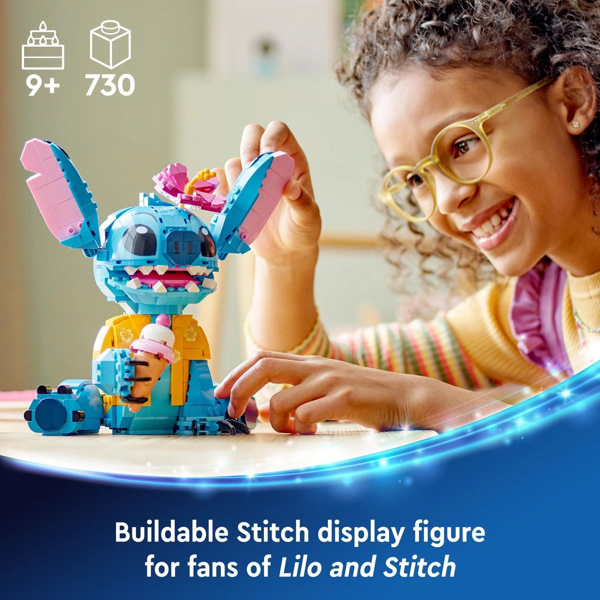 LEGO Disney Stitch Buildable Toy with Figures 43249