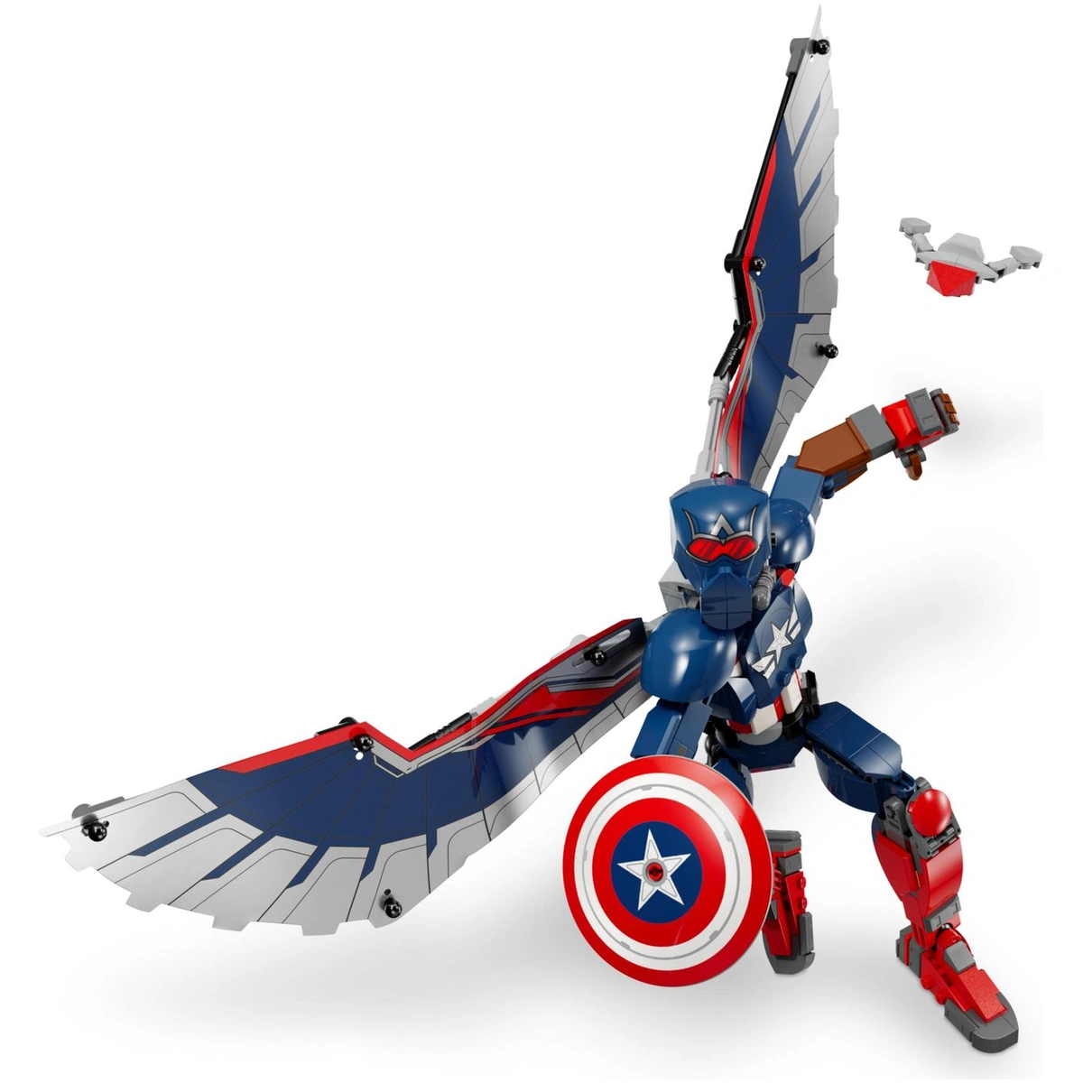 LEGO Marvel New Captain America Construction Figure 76296