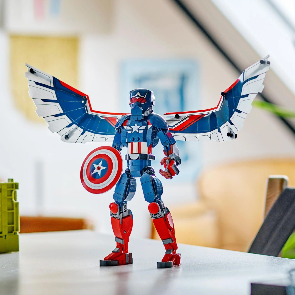 LEGO Marvel New Captain America Construction Figure 76296