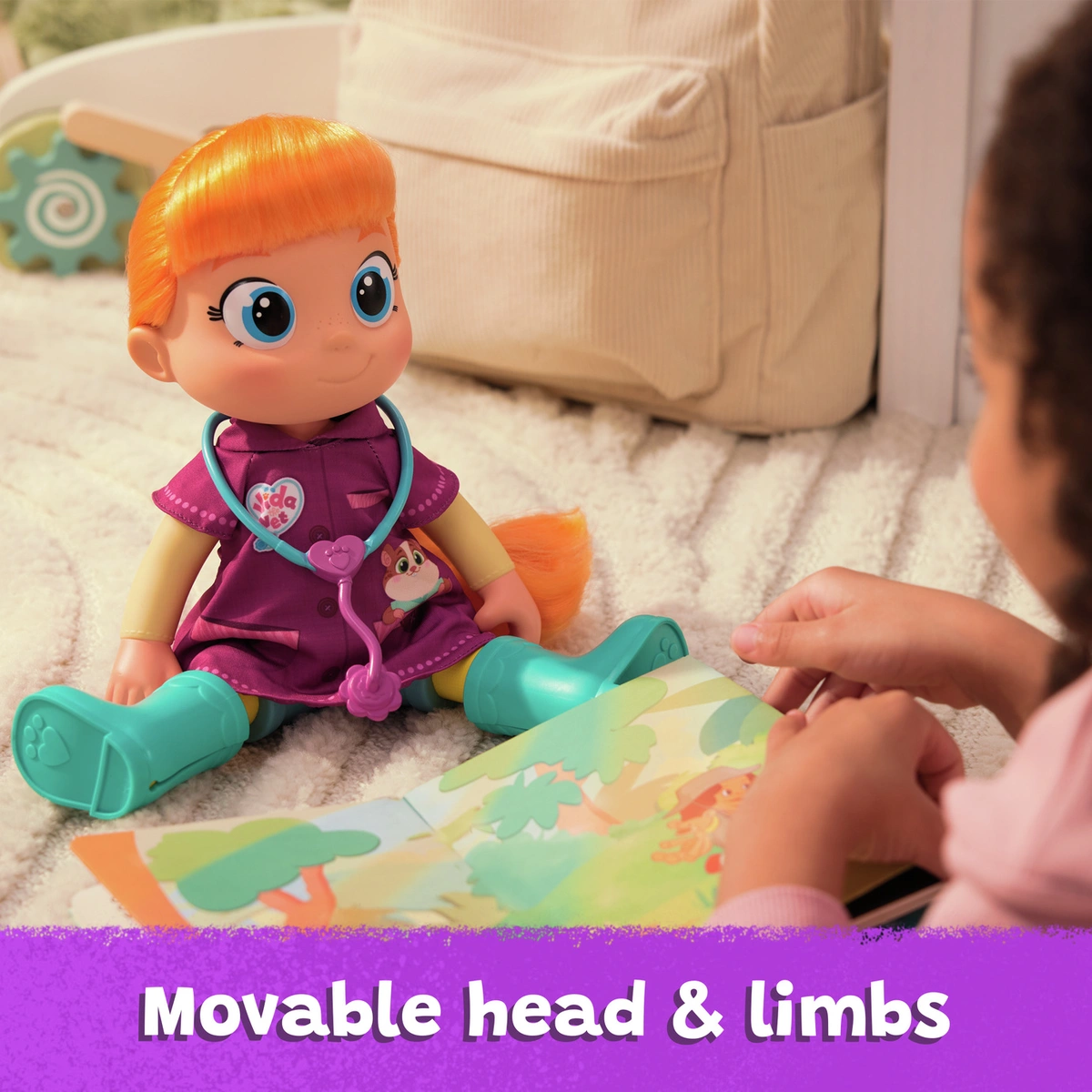 Vida the Vet Toddler Doll