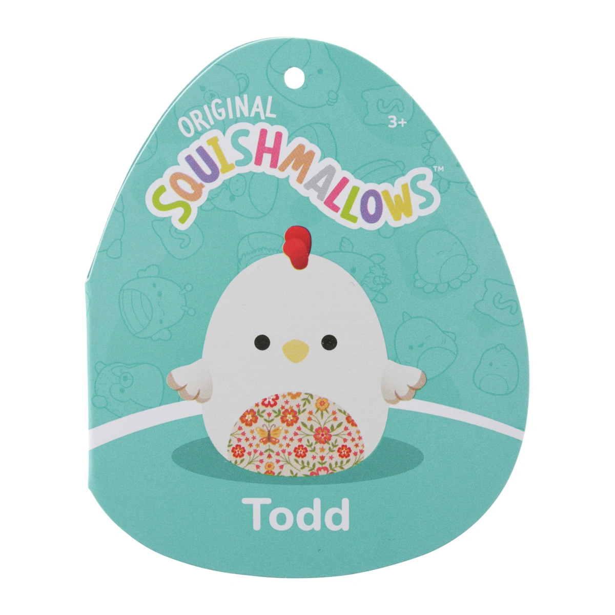 Original Squishmallows 12-inch - Todd the Beige Rooster