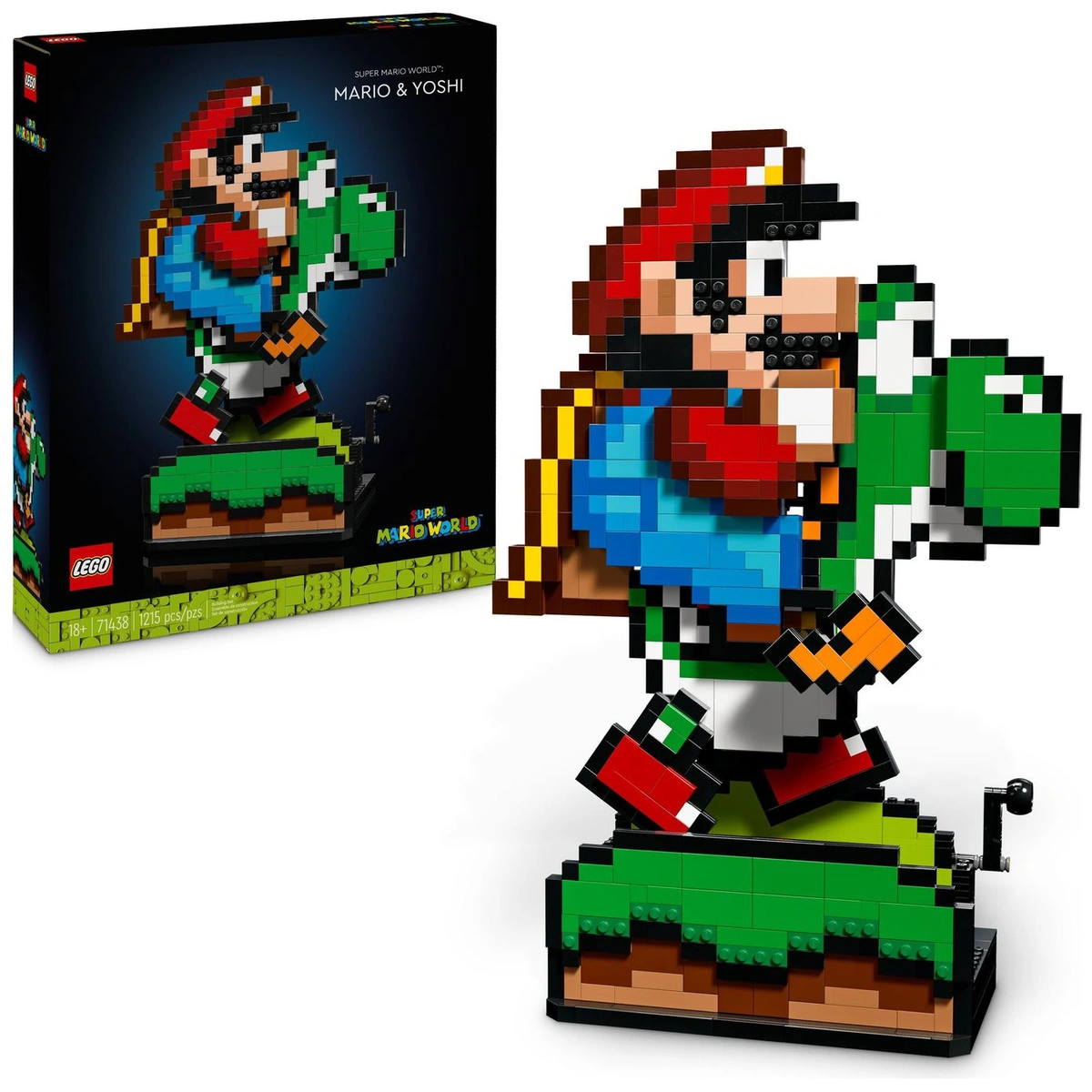LEGO Super Mario World: Mario & Yoshi Set for Adults 71438