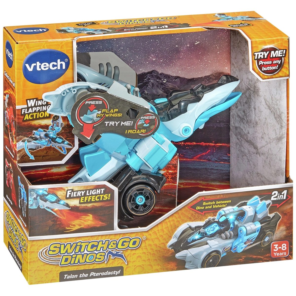 VTech Switch & Go Dinos  Talon the Pterodactyl
