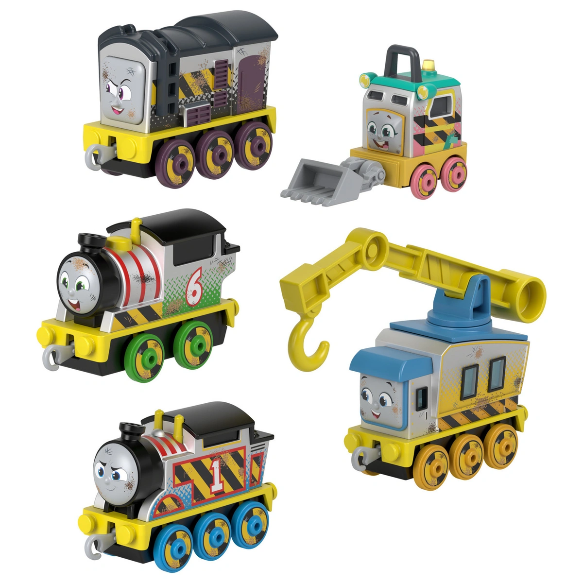 Thomas & Friends Construction Crew Diecast Train & Car Set
