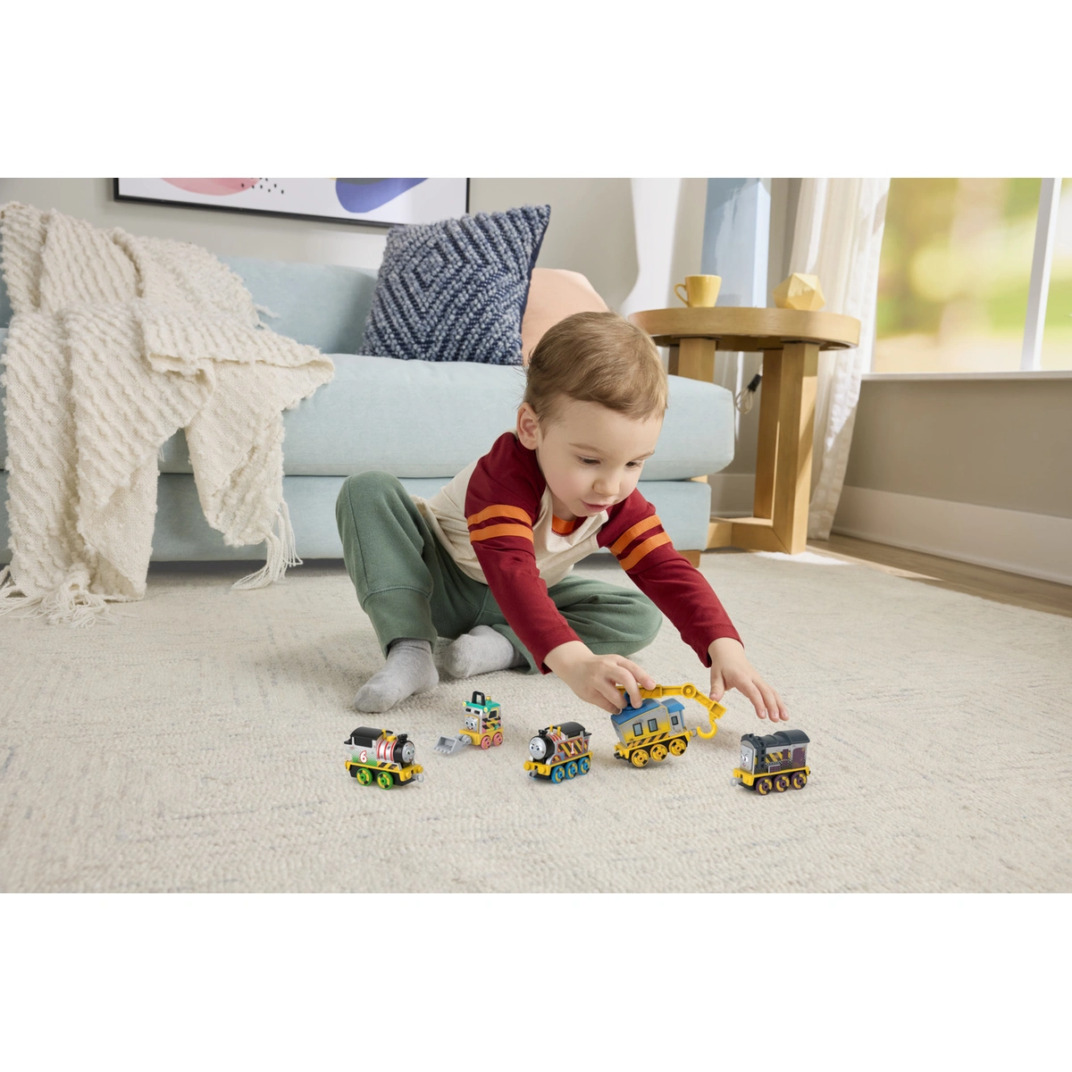 Thomas & Friends Construction Crew Diecast Train & Car Set