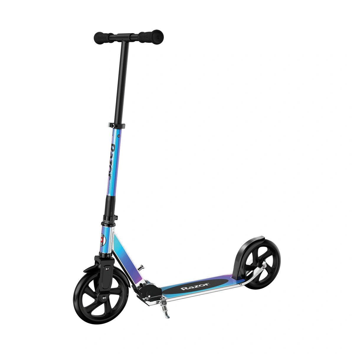 Razor A5 Lux Kids Foldable Big Wheel Scooter - Holographic