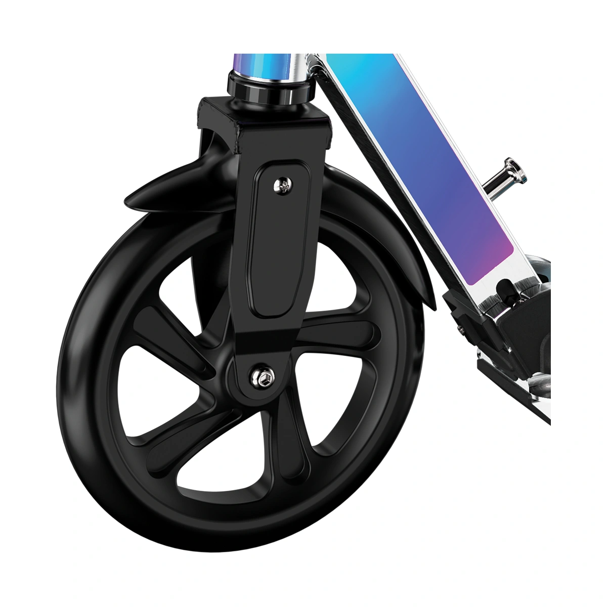 Razor A5 Lux Kids Foldable Big Wheel Scooter - Holographic