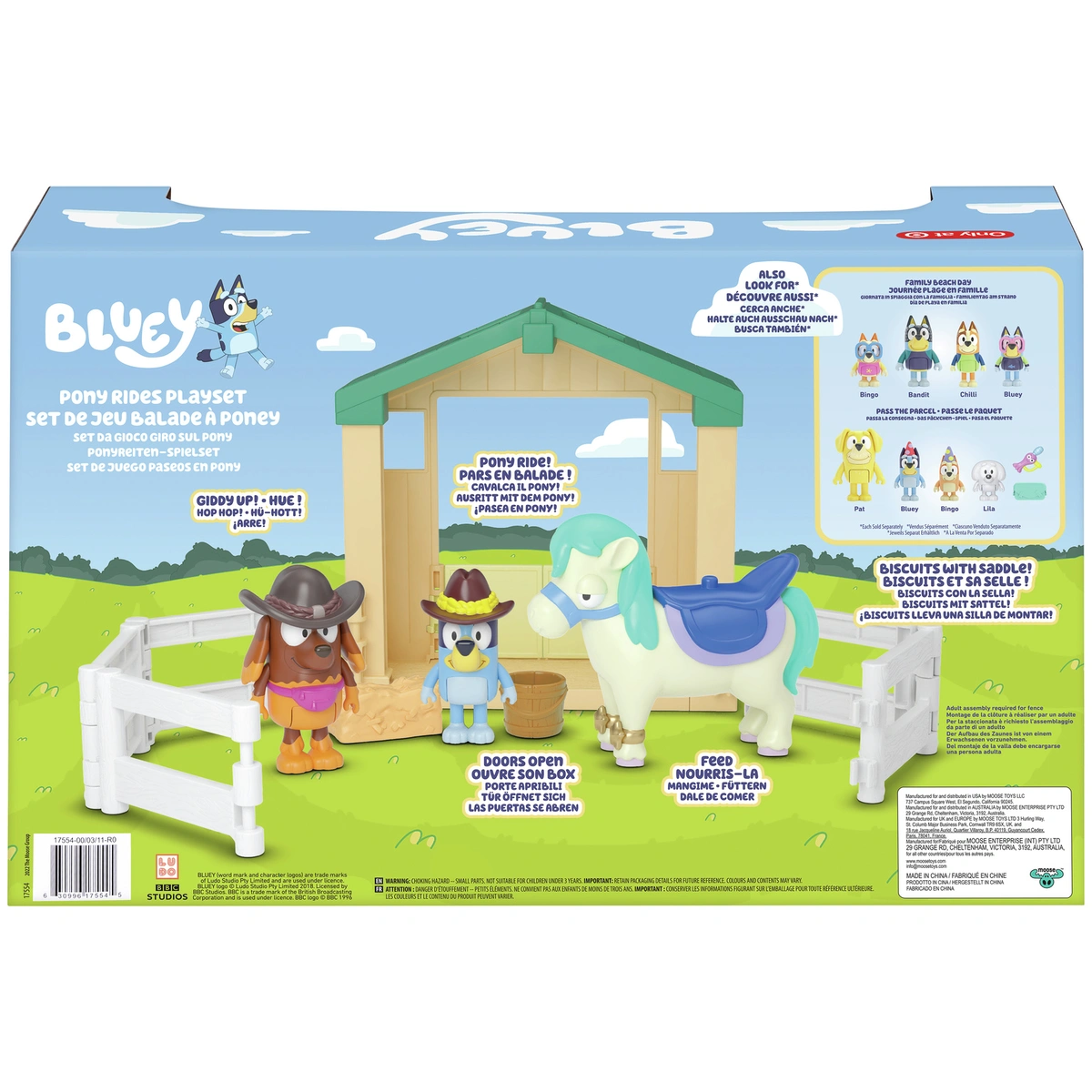 Bluey S9 Heelers In The City Playset
