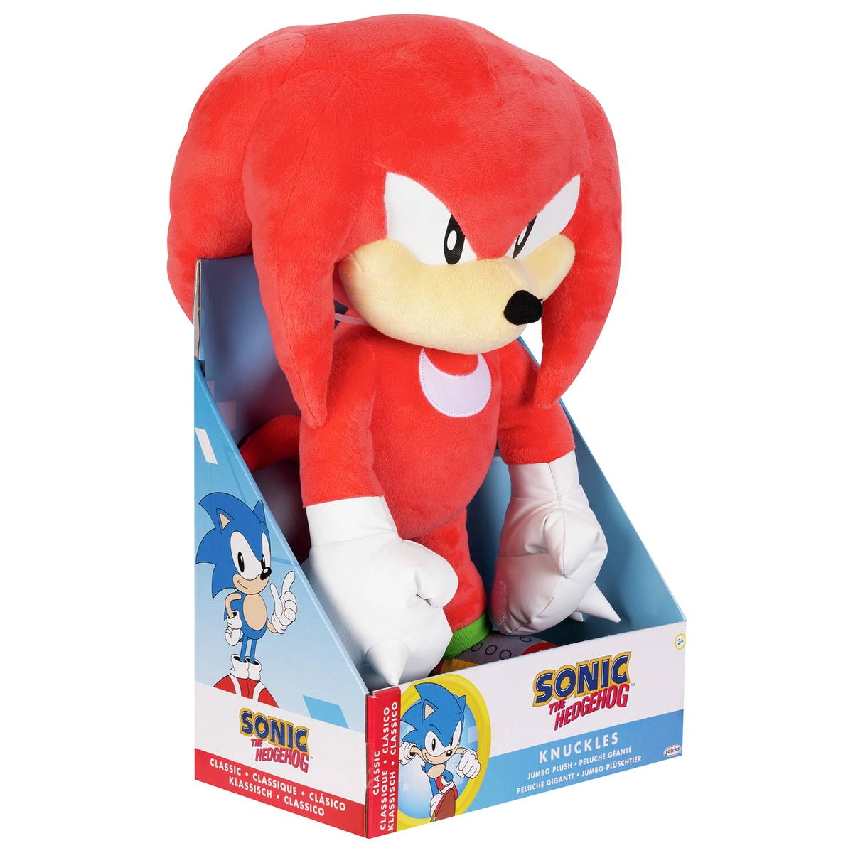 Sega Sonic Knuckles Jumbo 18 inch Plush