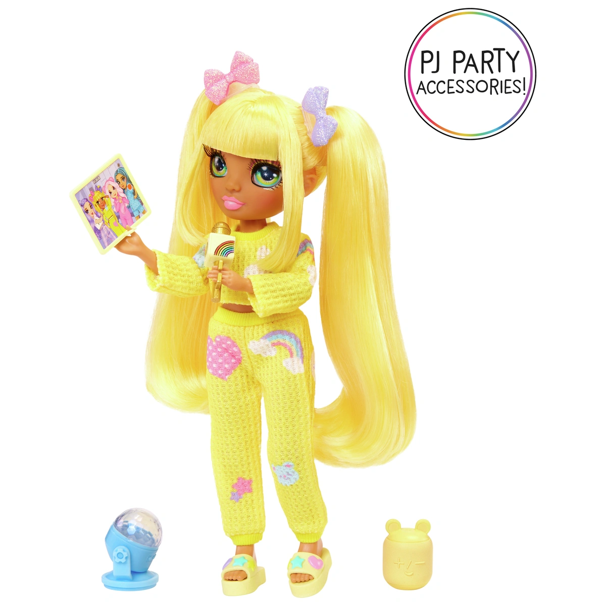 Rainbow High Junior High PJ Party Doll - Sunny - 22cm