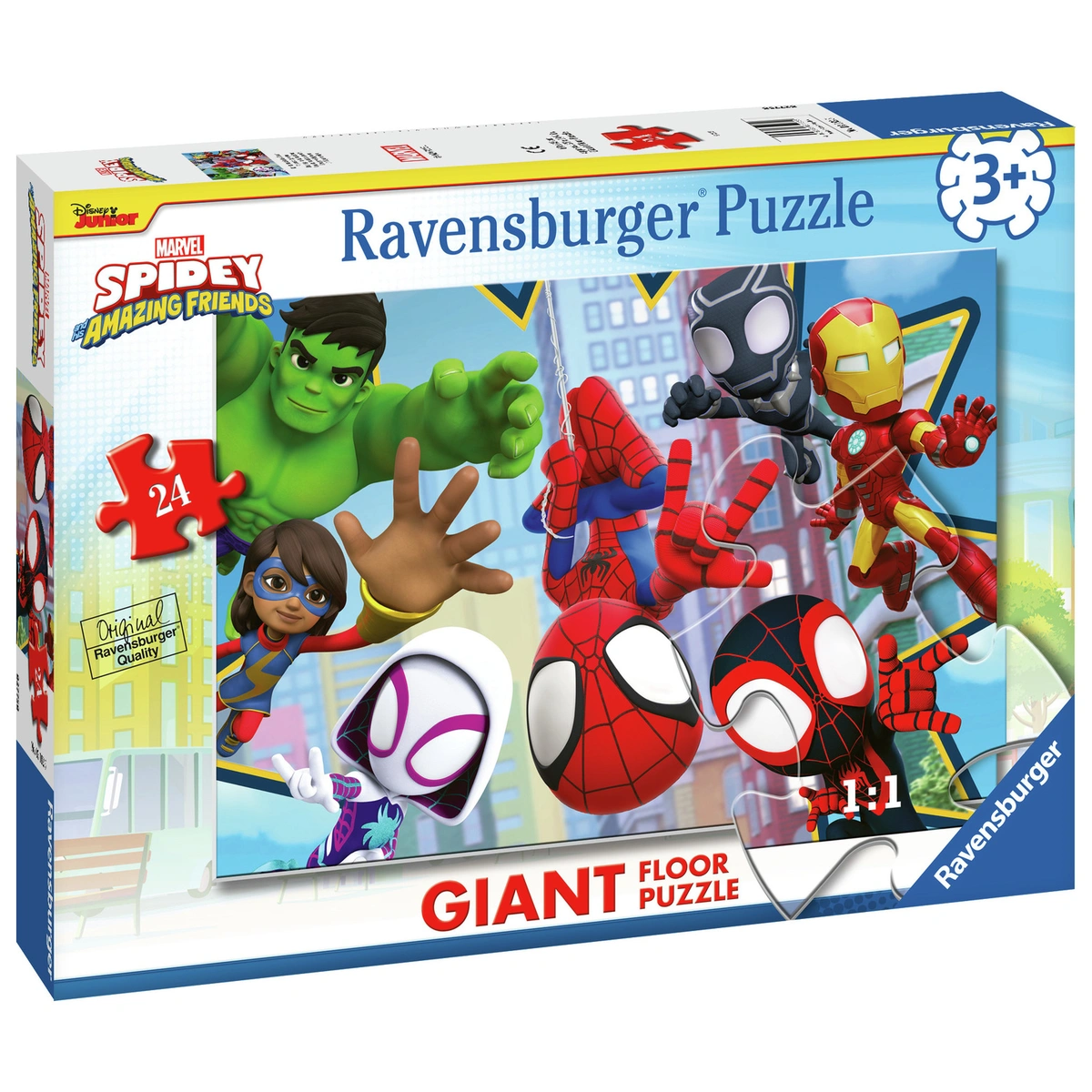 Ravensburger Spidey Friends 24 Piece Giant Floor Puzzle