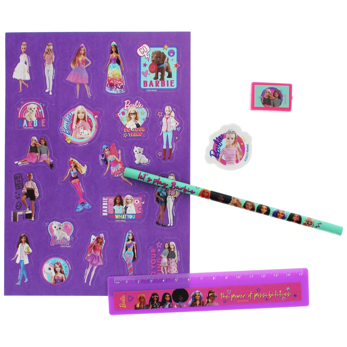 Barbie Large Art Colouring Set
