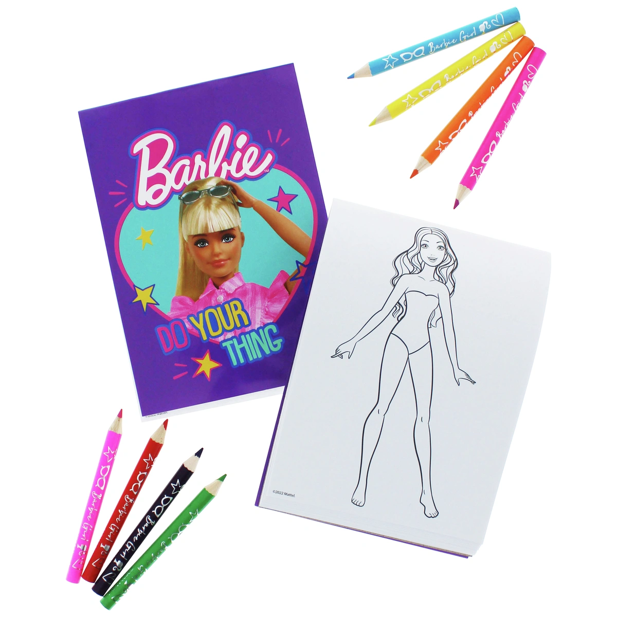 Barbie Large Art Colouring Set
