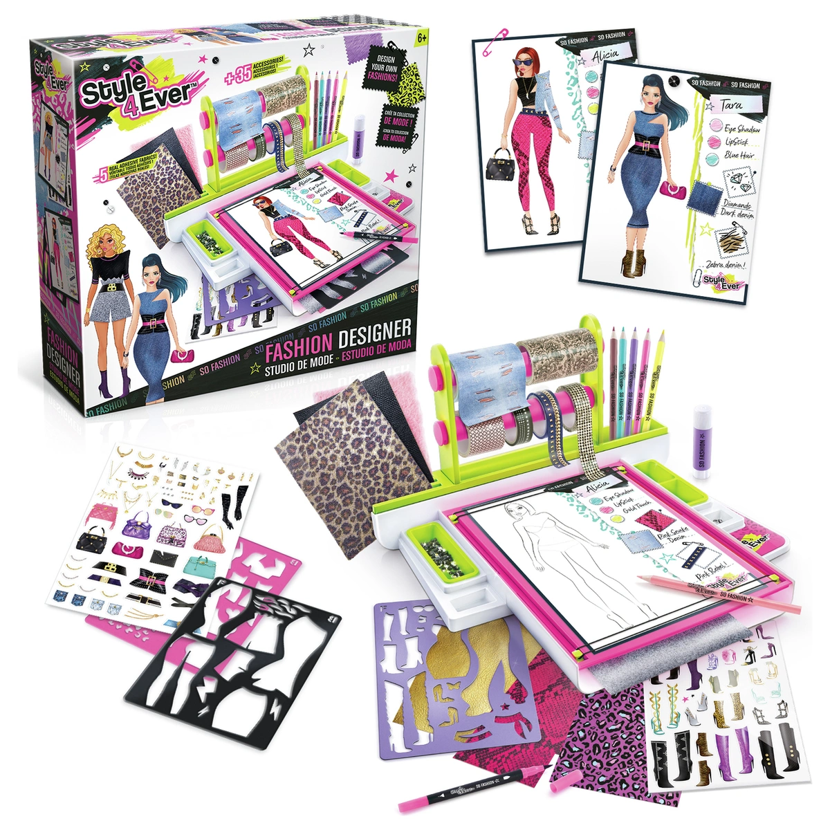 Style 4 Ever Fashion Designer Studio-Pink